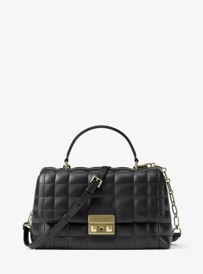 Tribeca Medium Quilted Leather Satchel Tribeca Medium Quilted Leather Satchel