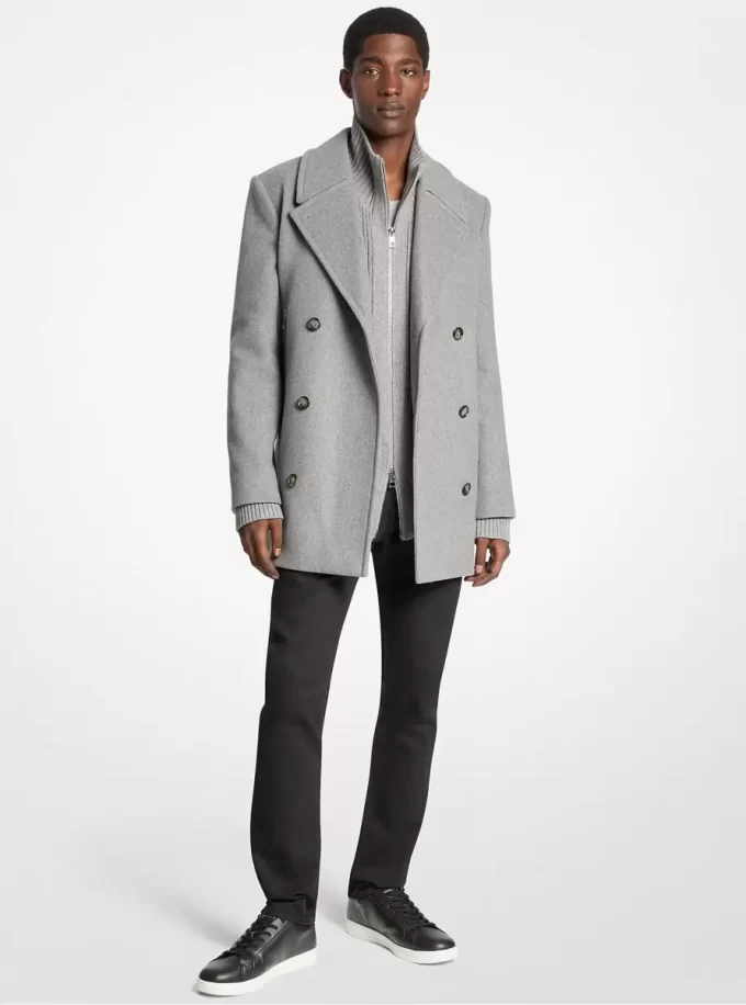 Ullblandad peacoat