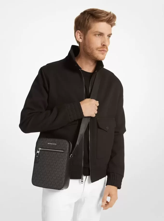Varick Logo Flight Bag Varick Logo Flight Bag