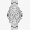 Överdimensionerad Everest Pavé Silverfärgad Klocka Överdimensionerad Everest Pavé Silverfärgad Klocka