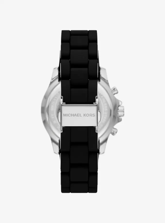Överdimensionerad Everest Pavé Silverfärgad Klocka Överdimensionerad Everest Pavé Silverfärgad Klocka