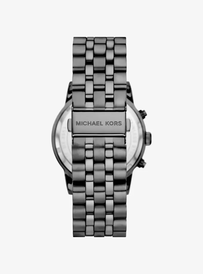 Överdimensionerad Hutton Gunmetal-klocka Överdimensionerad Hutton Gunmetal-klocka