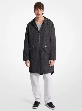 Vändbar anorak med signaturlogotyp
