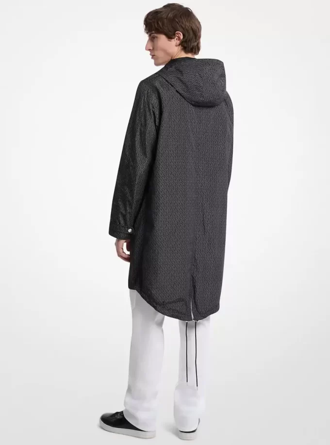 Vändbar anorak med signaturlogotyp Vändbar anorak med signaturlogotyp