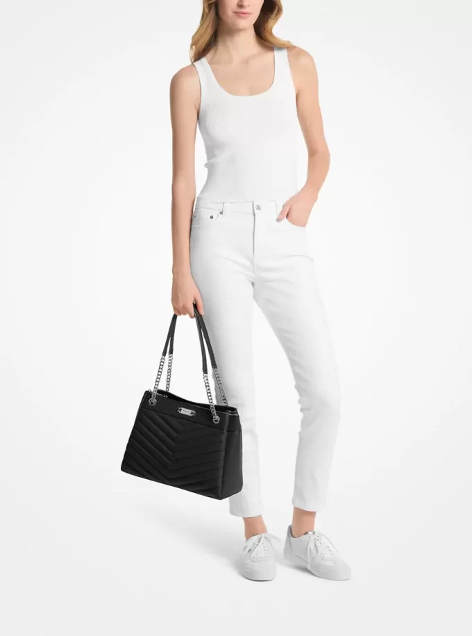 Whitney Medium Quilted Tote Bag Whitney Medium Quilted Tote Bag