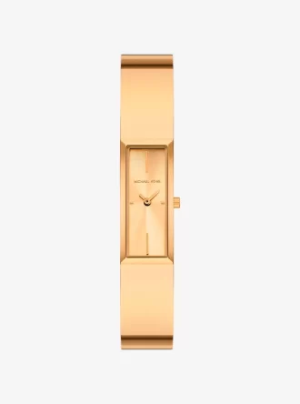 Yazmeen guldfärgad armbandsklocka